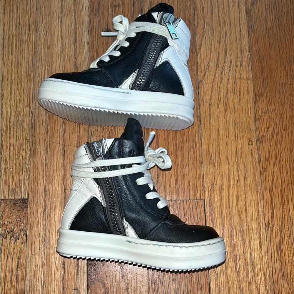 Black Geobasket Rick Owens